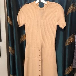 St. John sweater dress short sleeve